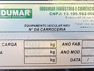 CAMINHÃO BASCULANTE FORD CARGO 2628 E 6X4 ANO: 2010/2011 PLACA FINAL 1 (SC) — leilão em Tigrinhos (foto 13)