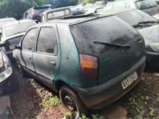 SUCATA FIAT PALIO EDX, ANO/MODELO 1996/1997, COR VERDE — leilão em Cascavel/PR (foto 2)