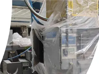 LINHA DE EMPACOTAMENTO: EMPACOTADEIRAS, ENFARDADEIRA, PENEIRA VIBRATÓRIA, ROSCA HELICOIDAL E OUTROS — leilão em Olímpia/SP (foto 16)