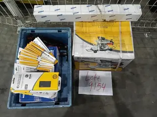 SERRA, MÁQUINA SOLDA, MOTOBOMBA, FURADEIRA, JG DE LIXAS E JGS DE LAMINAS, GARANTIA: NÃO (42 PC) — leilão em Joinville