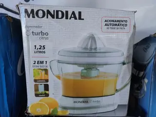 FRITADEIRA ELGIN + CHALEIRA ELÉTRICA + ESPREMEDOR + MIXER + BATEDEIRA (#241MAGO) — leilão em Belo Horizonte/MG (foto 5)
