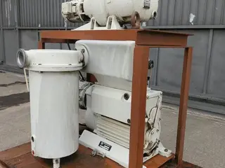 1 CONJUNTO DE BOMBA DE VACUO LEYBOLD E150 + HOOTS RUTA 500/2 ( RUVAC ) COM MOTORES E PAINEL (Ref.: SB35- 21661) — leilão em São Paulo (foto 12)
