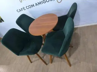 10 bistrô mesa, sem marca — leilão em Foz do Iguaçu/PR