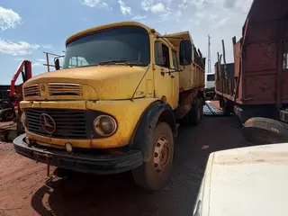 CAMINHÃO MERCEDES-BENZ 1519 BASCULANTE ANO 1980 MECÂNICA 1618 SEM DOCUMENTAÇÃO ID #3850875/EL — leilão em Barretos/SP (foto 3)