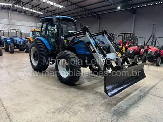 Trator LS Tractor modelo: Plus 100 cabinado 4x4 Ano 2021 , com redutor de velocidade e Reversor, equipado com conjunto de lamina dianteira, com apenas 2400 horas. — leilão em Artur Nogueira/SP (foto 23)