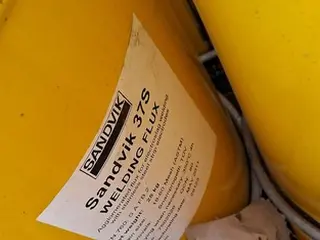 APROX. 500 KG. FLUXO DE SOLDA SANDVIK 37S (WELDING FLUX) (Ref.: 1) — leilão em Guarulhos (foto 4)