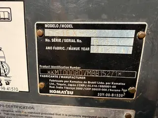 TRATOR DE ESTEIRAS KOMATSU D51EX-22 ANO: 2021 — leilão em Chapecó/SC (foto 21)