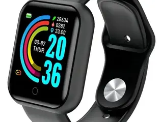 LOTE COM 05 PEÇAS DE RELÓGIO SMARTWATCH BLUETOOTH VÁRIAS FUNÇÕES INTELIGENTE IOS ANDROID COR BLACK - VENDIDO NO ESTADO — leilão em São Paulo (foto 8)
