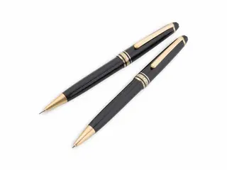 Montblanc Meisterstuck Classique - Conjunto de lapiseira e caneta esferográfica — leilão em São Paulo