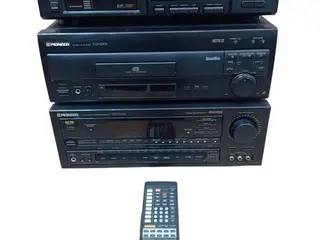 01 RECEIVER PIONEER VSX-D602S, 01 LASER DISC PIONEER CLD-D503, 01 LEITOR CD PIONEER, 01 KARAOKÊ — leilão em São Caetano do Sul