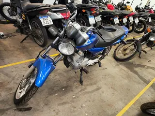 HONDA/CG 150 TITAN KS, 2004/2004, AZUL — leilão em Maringá
