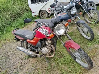 YAMAHA/YBR 125K (sucata) — leilão em Urussanga/SC (foto 3)