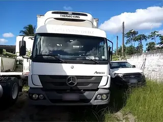 CAMINHÃO BAÚ MERCEDES BENZ ATEGO 1419, 2020/2020, Placa FINAL 3 (PE), (Ref.: 55849100026470) — leilão em Jaboatão dos Guararapes/PE (foto 2)