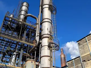 PLANTA DE ÁLCOOL ANIDRO MEG (DESITRATAÇÃO EXTRATIVA VIA MONOETILENOGLICOL), ANO: 2001, CAP. 400 M3/H (Ref.: APD5_MEG) — leilão em Novo Horizonte/SP (foto 4)