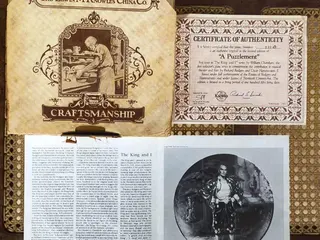Este adorado prato de colecionador intitulado "Um Enigma" — leilão em Belo Horizonte (foto 4)