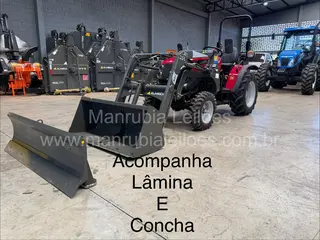 Trator Yanmar Solis 26 compacto/cafeeiro 4x4 Ano 2021, com conjunto (novo) de lamina e concha dianteira com apenas 1405 horas. — leilão em Artur Nogueira/SP (foto 20)
