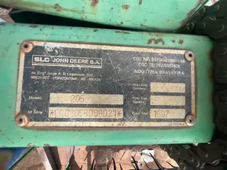 PLATAFORMA DE MILHO SLC JOHN DEERE MODELO 205 5 LINHAS (80CM) - ID: #3552674 — leilão em Barretos/SP (foto 4)