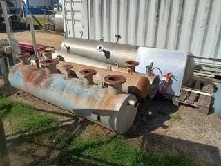TANQUES DE AÇO INOX E AÇO CARBONO (08 PÇ) (Ref.: PÁTIO 01) — leilão em Pouso Alegre/MG (foto 2)