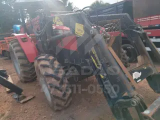 TRATOR MASSEY FERGUSON 4707 ANO 2023 + MARCHESAN TATU PCA + PAC — leilão em Goianésia do Pará/PA