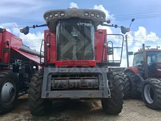 COLHEITADEIRA MASSEY FERGUSON 9895 COM PLATAFORMA DRAPPER ANO 2021 — leilão em Primavera do Leste/MT